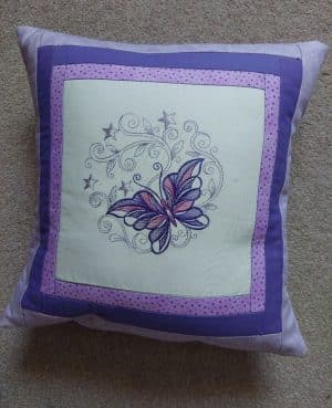 Embroidered Starry Butterfly